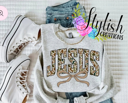 Camo Jesus Shirt