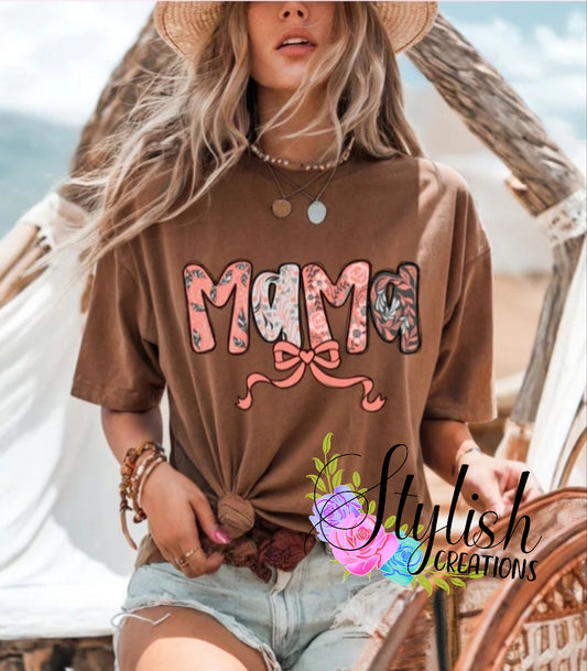 Western Bow Mama Shirt