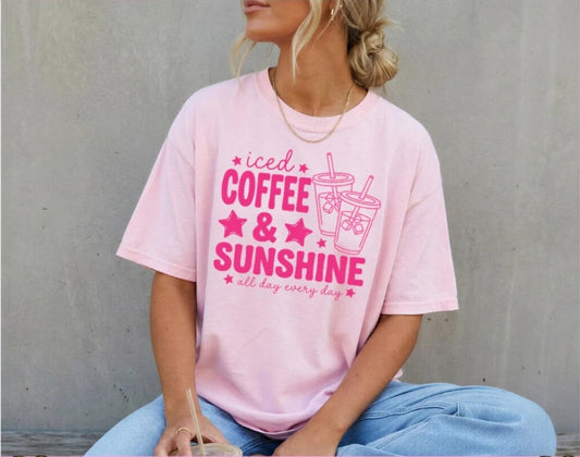 Iced coffee & Sunshine